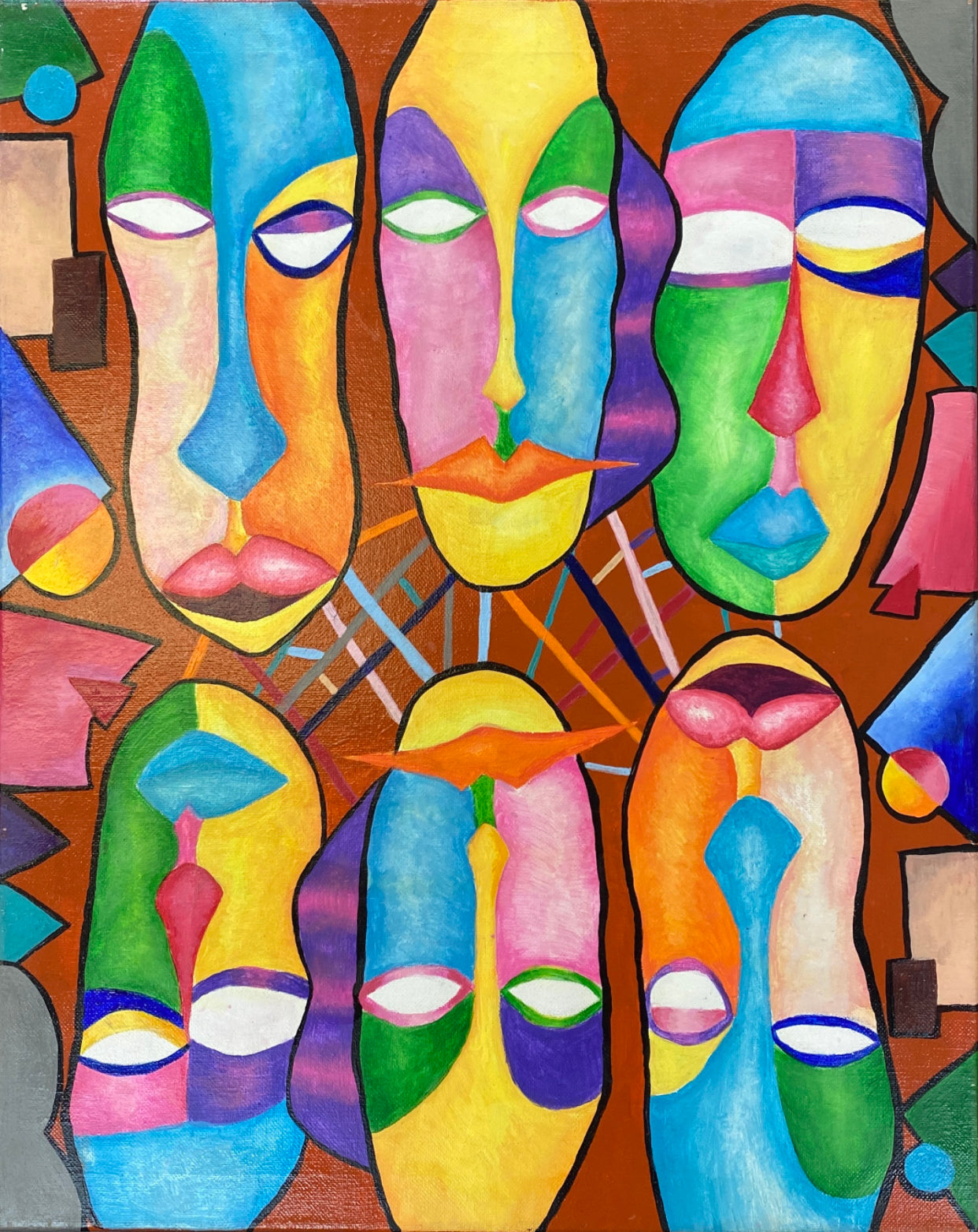 Vivid faces of reflection